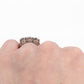 Art Deco Platinum 2 Carat Diamond Three Stone Ring - Friar House Antique Jewellery
