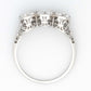 Art Deco Platinum 2 Carat Diamond Three Stone Ring - Friar House Antique Jewellery