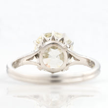Art Deco Platinum 3.5 Carat Diamond Solitaire Ring - Friar House
