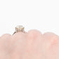 Art Deco Platinum 3.5 Carat Diamond Solitaire Ring - Friar House
