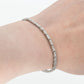 Art Deco Platinum 3 Carat Diamond Line Bracelet - Friar House