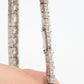Art Deco Platinum 6.50 Carat Diamond Graduated Line Bracelet - Friar House