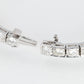 Art Deco Platinum 7.2 Carat Diamond Line Bracelet - Friar House Antique Jewellery
