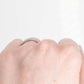 Art Deco Platinum Baguette Cut Diamond Eternity Ring Size N - Friar House
