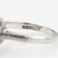 Art Deco Platinum Diamond Daisy Cluster Ring - Friar House