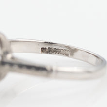 Art Deco Platinum Diamond Daisy Cluster Ring - Friar House