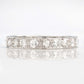 Art Deco Platinum Diamond Eternity Ring Size J 1/2 - Friar House