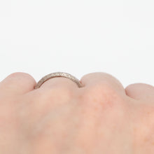Art Deco Platinum Diamond Eternity Ring Size M - Friar House