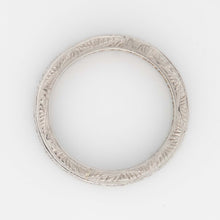 Art Deco Platinum Diamond Full Set Eternity Ring, Size K - Friar House