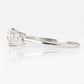 Art Deco Platinum Diamond Solitaire Engagement Ring - Friar House