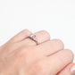 Art Deco Platinum Diamond Solitaire Ring - Friar House