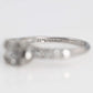 Art Deco Platinum Diamond Square Set Solitaire Ring - Friar House