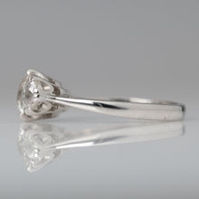 Art Deco Platinum Diamond Three Stone Ring - Friar House