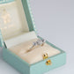 Art Deco Platinum Diamond Three Stone Ring - Friar House