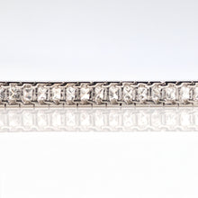 Contemporary 18ct White Gold 4.5 Carat Diamond Line Bracelet - Friar House