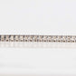 Contemporary 18ct White Gold 5 Carat Diamond Line Bracelet - Friar House