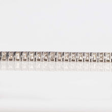 Contemporary 18ct White Gold 5 Carat Diamond Line Bracelet - Friar House