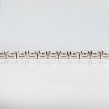 Contemporary 18ct White Gold 7 Carat Diamond Line Bracelet - Friar House