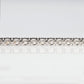 Contemporary 18ct White Gold 7 Carat Diamond Line Bracelet - Friar House
