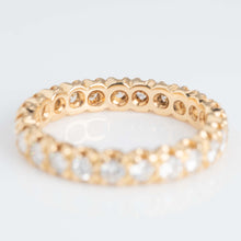 Contemporary 18ct Yellow Gold Diamond Eternity Ring - Friar House