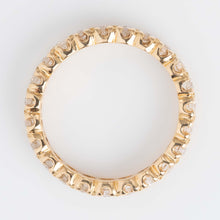 Contemporary 18ct Yellow Gold Diamond Eternity Ring - Friar House