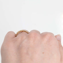 Contemporary 18ct Yellow Gold Diamond Eternity Ring - Friar House