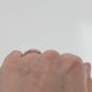 Contemporary Platinum Diamond Eternity Ring Size P 1/2 - Friar House