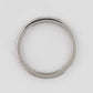 Contemporary Platinum Diamond Eternity Ring Size P 1/2 - Friar House