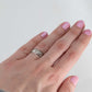 Contemporary Platinum Wedding Band, circa 1970 - Friar House