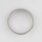 Contemporary Platinum Wedding Band, circa 1970 - Friar House