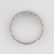 Contemporary Platinum Wedding Band, circa 1970 - Friar House