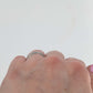 Contemporary Platinum Wedding Band, circa 1970 - Friar House