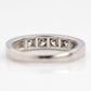 Vintage 18ct White Gold Diamond Half Eternity Ring