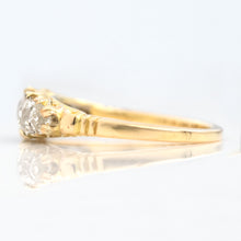 Victorian 18ct Yellow Gold Diamond Five Stone Ring