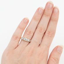 Victorian 18ct Yellow Gold Diamond Five Stone Ring