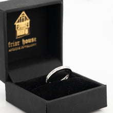 Contemporary Platinum Diamond Eternity Ring Size H 1/2