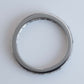 Vintage Platinum Diamond Full Eternity Ring Size M