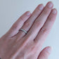 Vintage Platinum Diamond Full Eternity Ring Size M