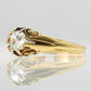 Edwardian 18ct Yellow Gold Diamond Belcher Ring - Friar House