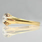 Edwardian 18ct Yellow Gold Diamond Belcher Ring - Friar House