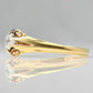 Edwardian 18ct Yellow Gold Diamond Belcher Ring - Friar House