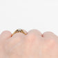 Edwardian 18ct Yellow Gold Diamond Belcher Ring - Friar House Antique Jewellery