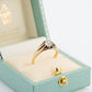 Edwardian 18ct Yellow Gold Diamond Belcher Ring - Friar House Antique Jewellery