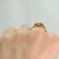 Edwardian 18ct Yellow Gold Gentleman's Diamond Belcher Ring - Friar House