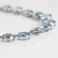 Edwardian Platinum 38 carat Aquamarine Rivière Necklace - Friar House