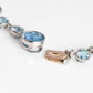 Edwardian Platinum 38 carat Aquamarine Rivière Necklace - Friar House