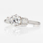 Platinum Diamond Solitaire Ring - Friar House