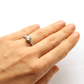 1.15 Carat Art Deco Platinum Diamond Solitaire Engagement Ring