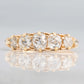Victorian 18ct Yellow Gold 1.40 Carat Diamond Five Stone Ring - Friar House Antique Jewellery