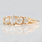Victorian 18ct Yellow Gold 1.40 Carat Diamond Five Stone Ring - Friar House Antique Jewellery